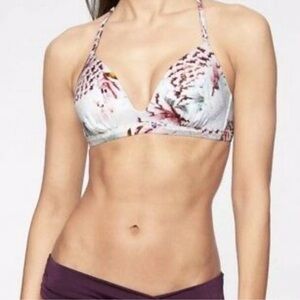 ✨ Athleta Aqualuxe Lotus Strappy Back Bikini Top✨